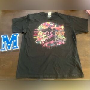 Star Wars “May the 4th Be With You” Black Tee with Colorful Stormtrooper Design